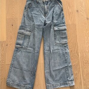 Women’s Denim Cargo Pants